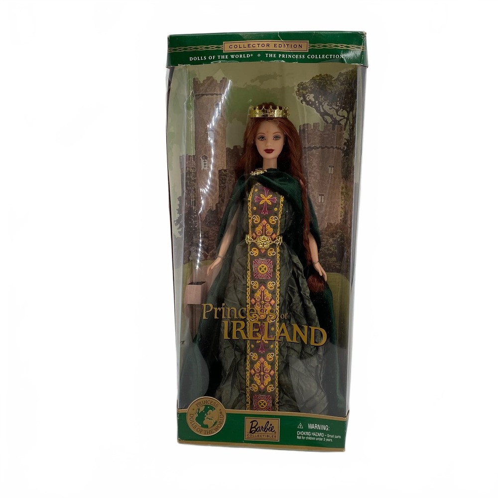 Barbie Green Toy Princess of Ireland doll